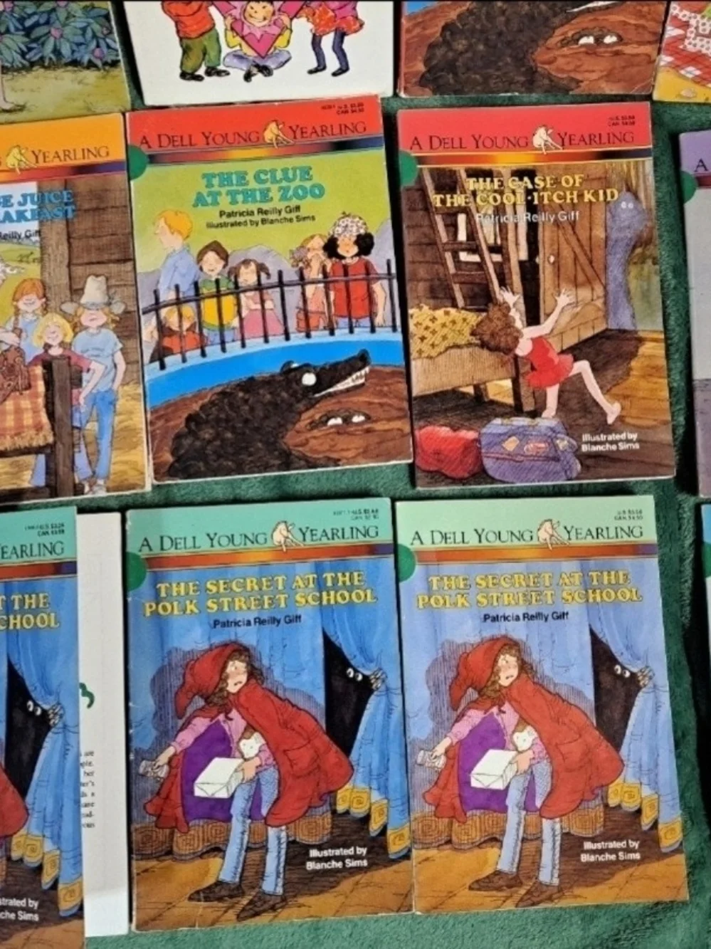 (12) Dell Young Yearling books kids chapter books